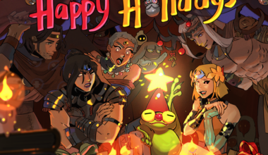 Hades II antaa meidän aloittaa joulun noita-aiheisella 12-tuntisella joulupuuhavideolla