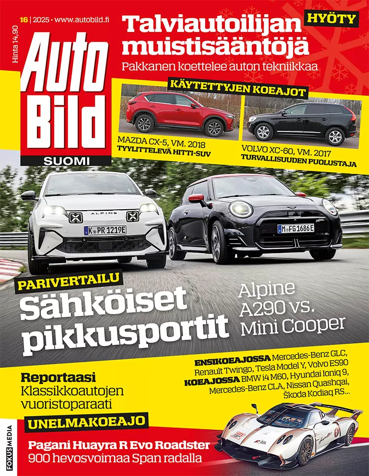 Auto Bild 16/2025 on kaupoissa