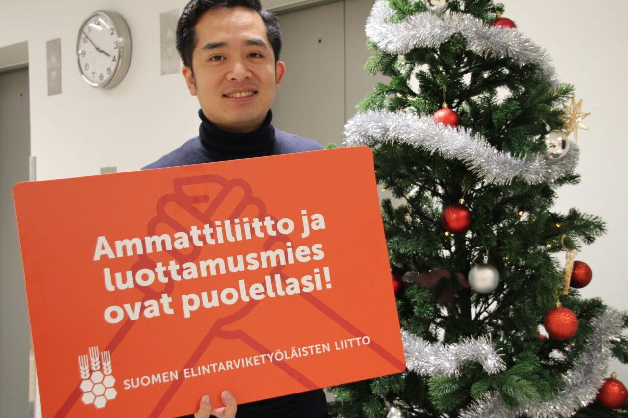 Lahjoitamme vähävaraisille perheille ruokaa Hyvä Joulumieli -keräyksellä