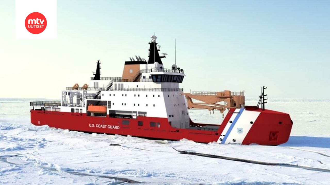 Tällaisia jäänmurtajia rakennetaan.
