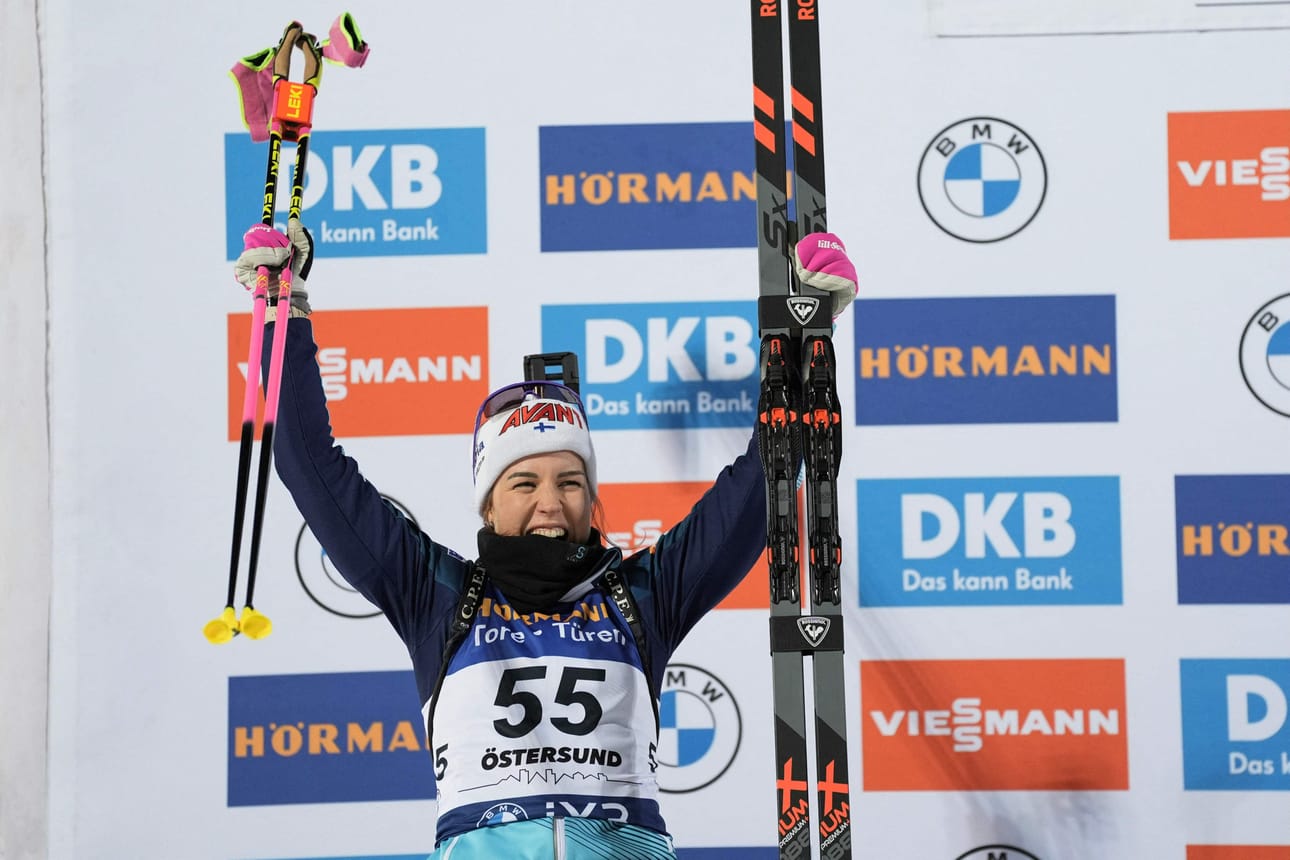 Tiistaina palkintokorokkeelle noussut Sonja Leinamo jättää perjantain kisan väliin varotoimenpiteenä.