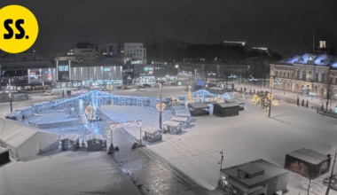 Hannes-myrsky kaatoi Kuopion torin joulukuusen | Savo