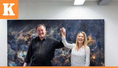 J-P Metsävainion avaruuskuvat esille Hallituskadulle avautuvassa showroomissa