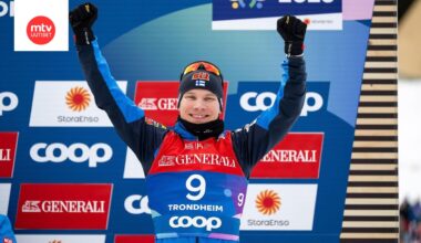 Lauri Vuorinen menestyi viime talvena Trondheimin MM-kisoissa.