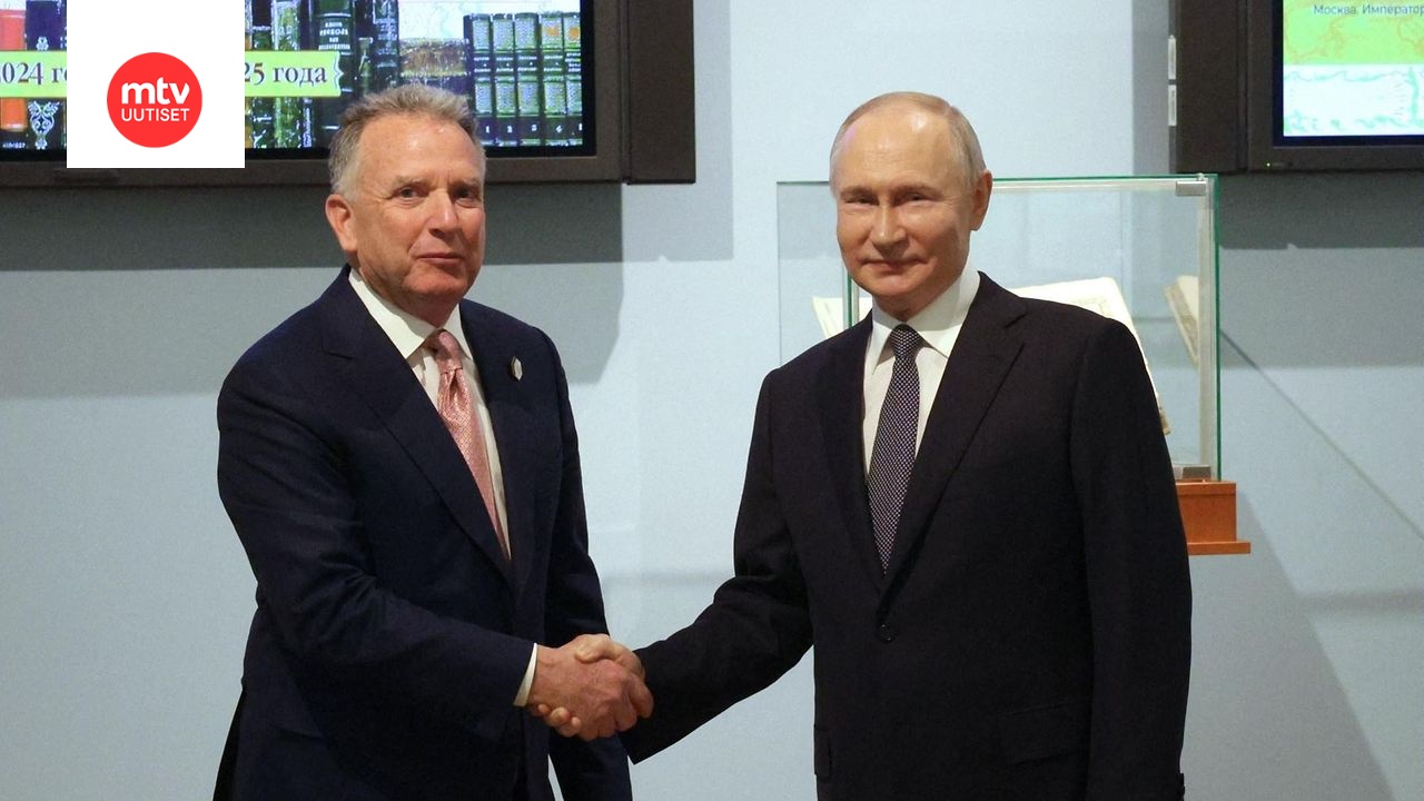 Vladimir Putin ja Yhdysvaltain erityislähettiläs Steve Witkoff tapasivat Moskovassa tiistaina.