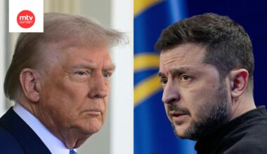 Yhdysvaltain presidentti Donald Trump kertoi sunnuntaina toimittajille olevansa "pettynyt" Ukrainan presidenttiin Volodymyr Zelenskyihin.