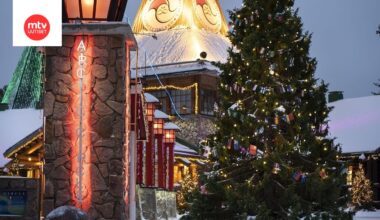 Joulupukin Pajakylä Rovaniemellä.