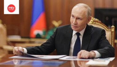 Venäläisen Sputnik-uutistoimiston jakamassa kuvassa presidentti Vladimir Putin oli Moskovassa 30. joulukuuta.