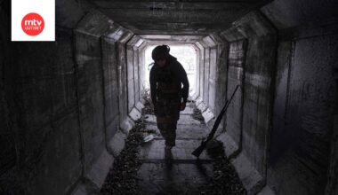 Kuvituskuva maanalaisesta käytävästä Pokrovskissa keväältä 2025.