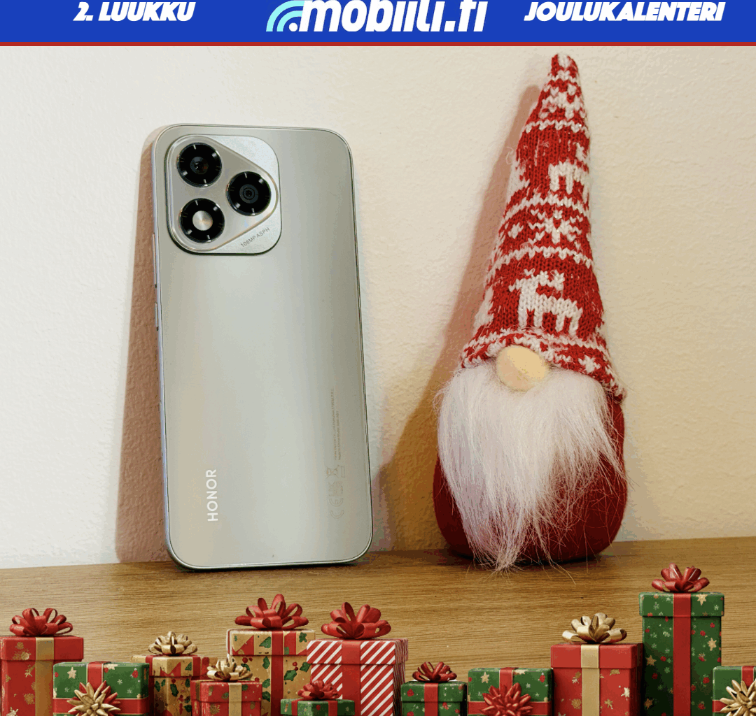Mobiili.fin joulukalenterin 2. luukku: voita Honor 400 Lite -älypuhelin