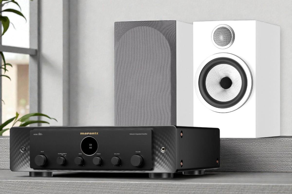 Hieman laadukkaampi ”Stereopaketti” – Marantz Model 60n ja B&W 706 S3