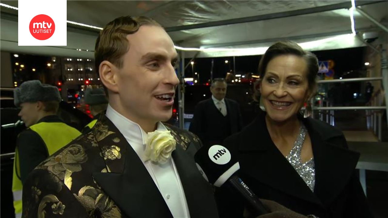 Matti Myllyaho ja Riitta-äiti juhlivat Linnassa poikkeuksellisella tavalla