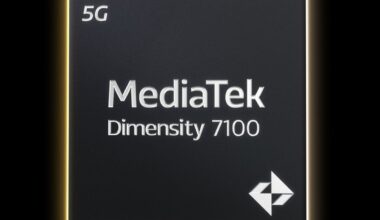 MediaTek Dimensity 7100.