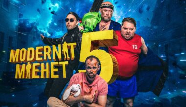 Ylen hittikomedia Modernit miehet jatkuu Areenassa tammikuussa