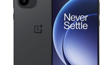 OnePlus 15R, hiilenmusta Charcoal Black.