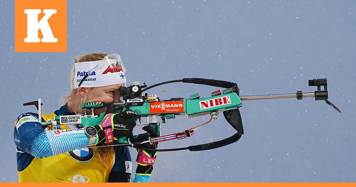Puhtaasti ampunut Suvi Minkkinen nousi toiseksi maailmancupin takaa-ajossa – siirtyi samalla takaa-ajocupin johtoon