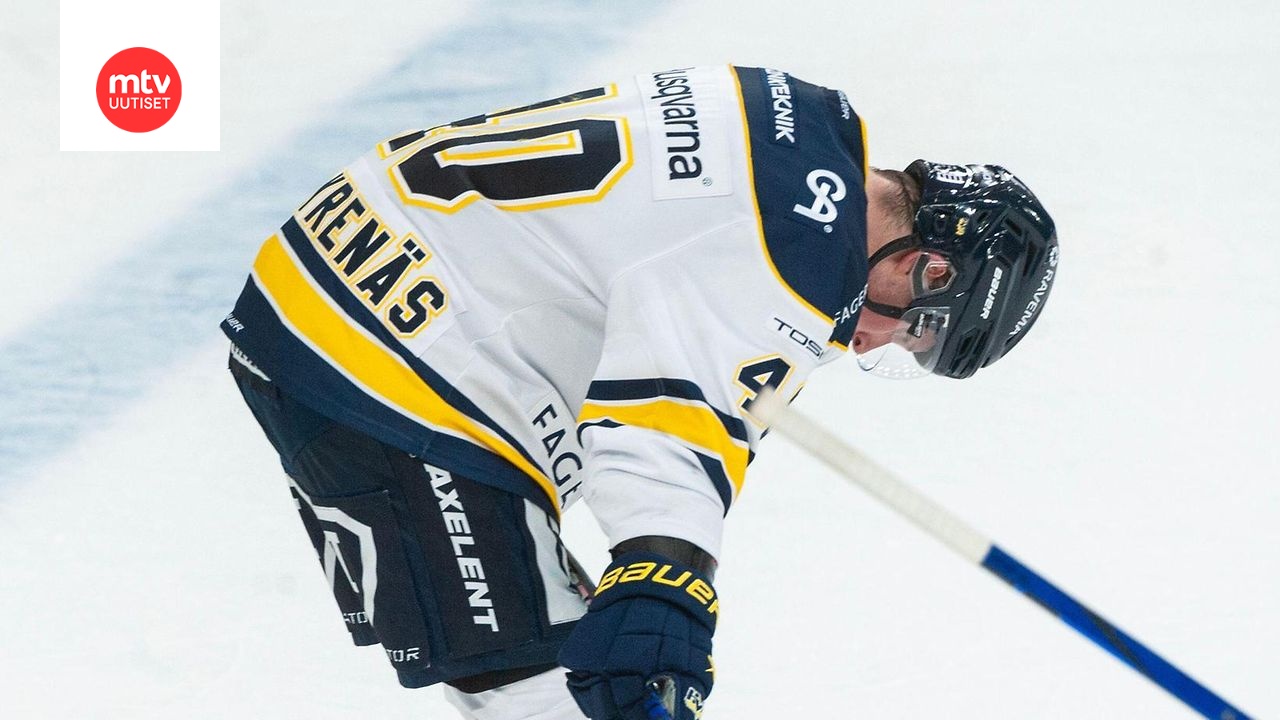 HV71:n Oskar Stål Lyrenäs arkistokuvassa.