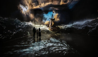 Tältä näyttää Rembrandtin mestariteos modernille yleisölle tulkittuna, aaltojen pauhun säestämänä.