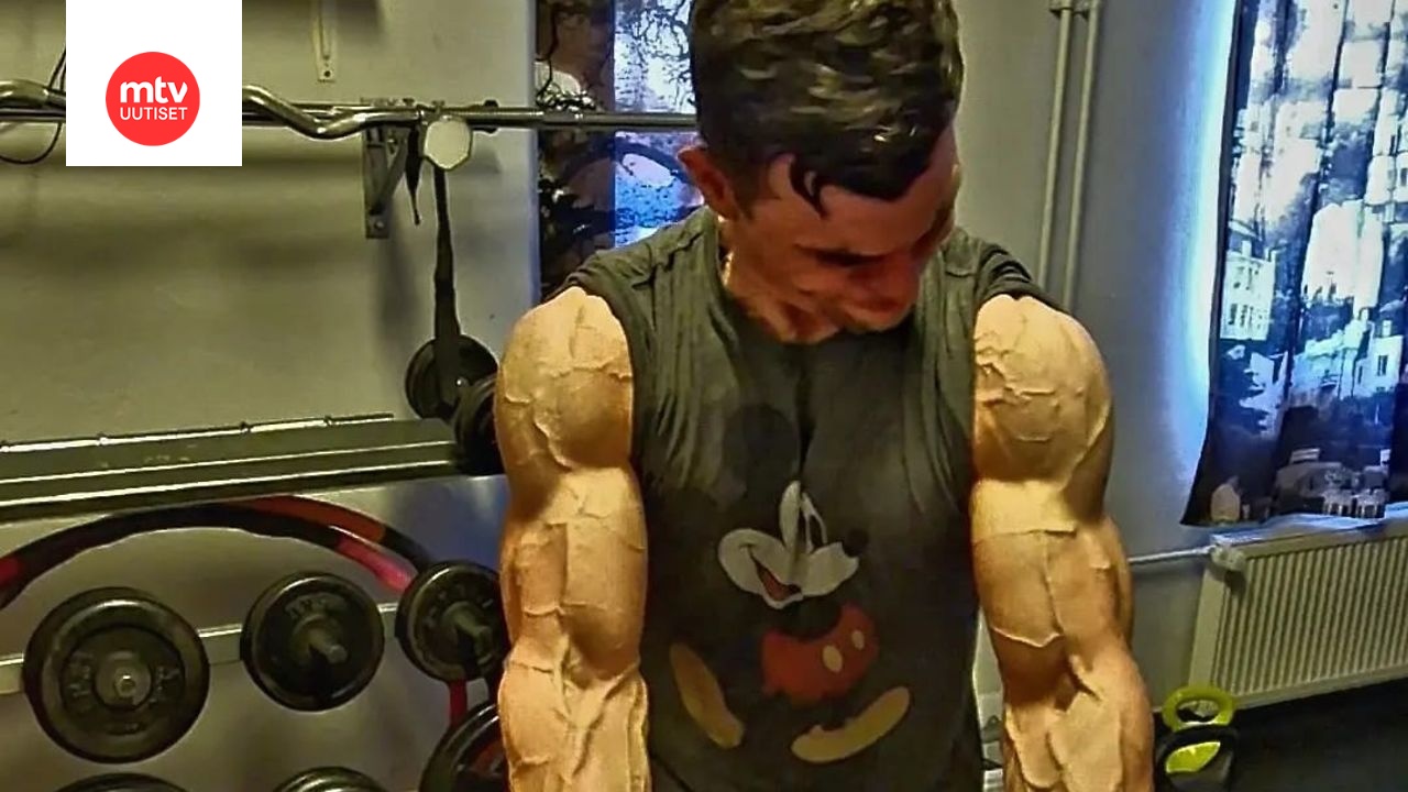 Pietari Oksalla on hurja fysiikka.