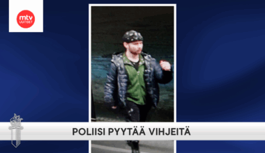Oulun poliisi pyytää havaintoja tästä noin 30-vuotiaasta miehestä, joka liikkuu mahdollisesti Oulun keskustassa.
