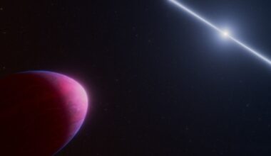 Pulsaria kiertävällä planeetalla on nokipilviä