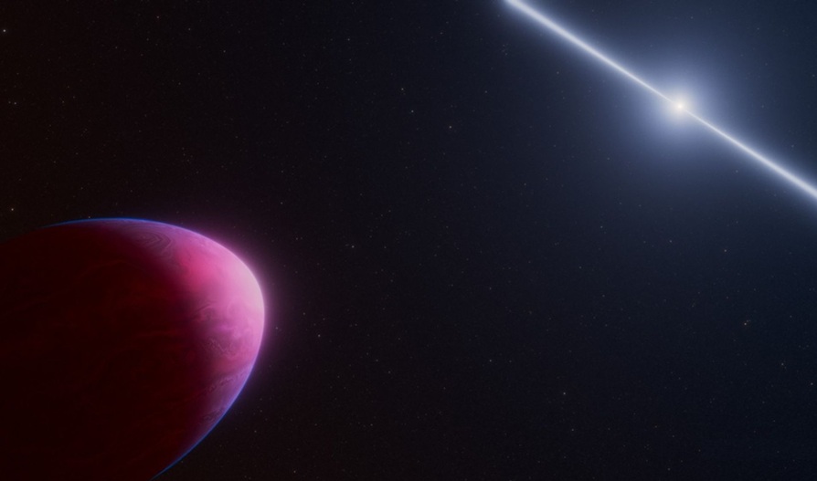 Pulsaria kiertävällä planeetalla on nokipilviä