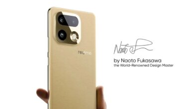 Realme 16 Pro Master Gold -värissä.