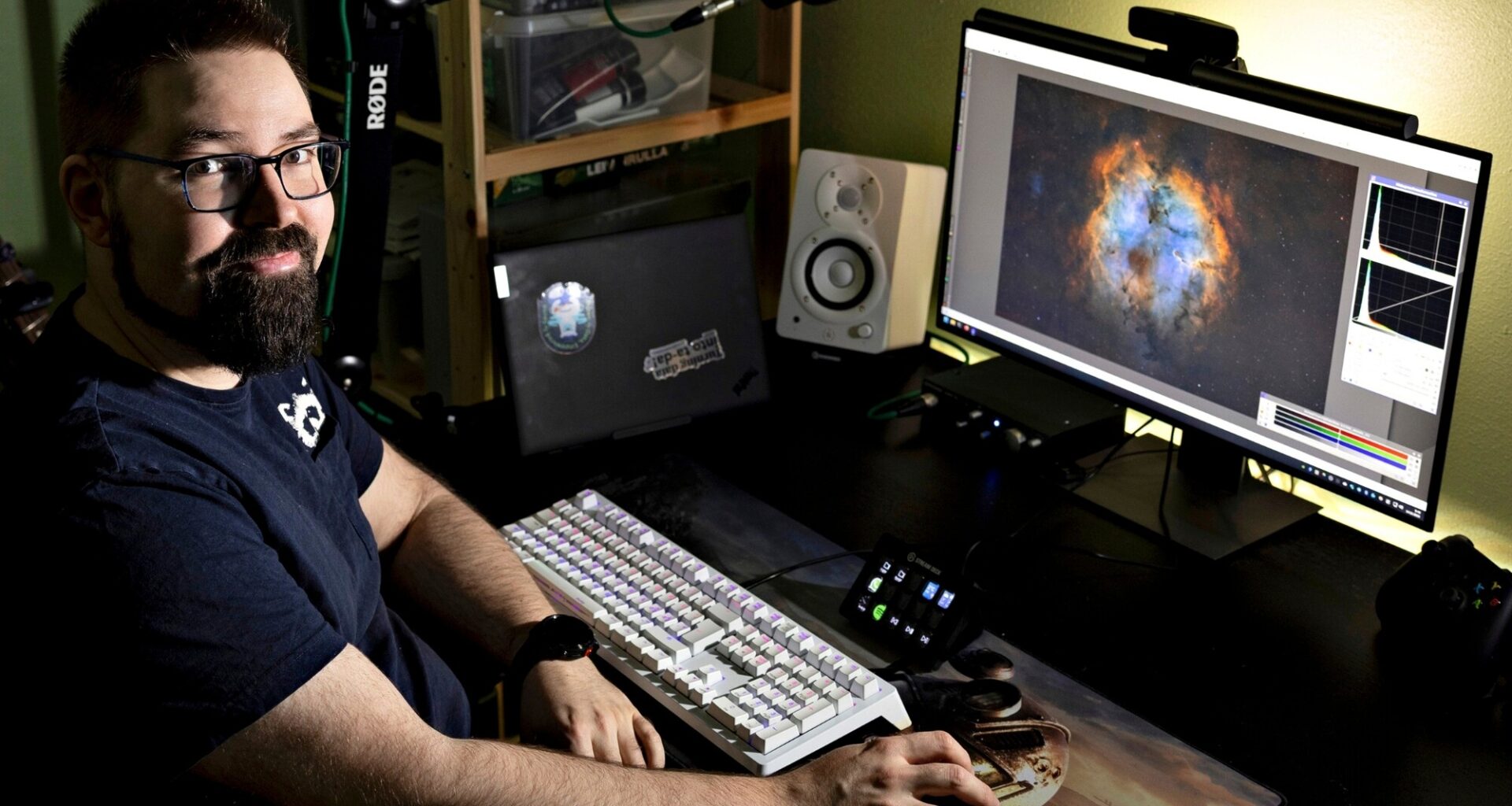 Samuli Vuorinen ottaa avaruudesta uskomattomia valokuvia