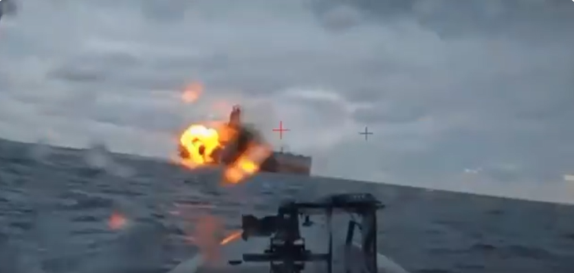 Hyökkäys keskellä merta – Ukraina iski Venäjän tankkeriin