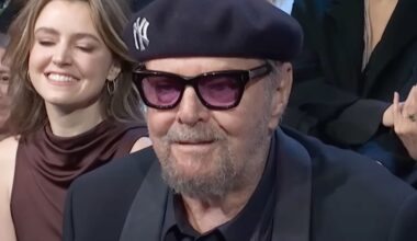 88-vuotias Jack Nicholson piipahti yllättäen kansan pariin - Katso video täältä