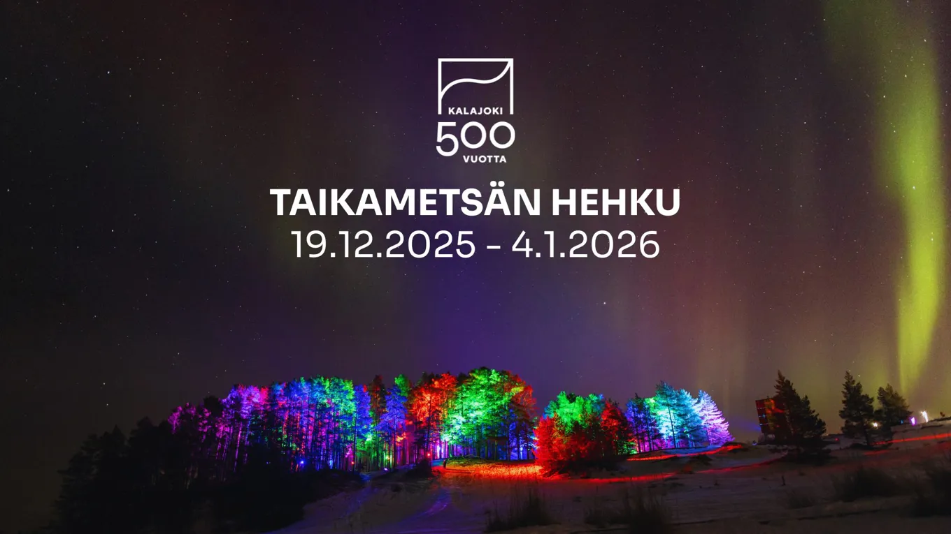 Taikametsä tänään 28.12. suljettuna - Kalajoki
