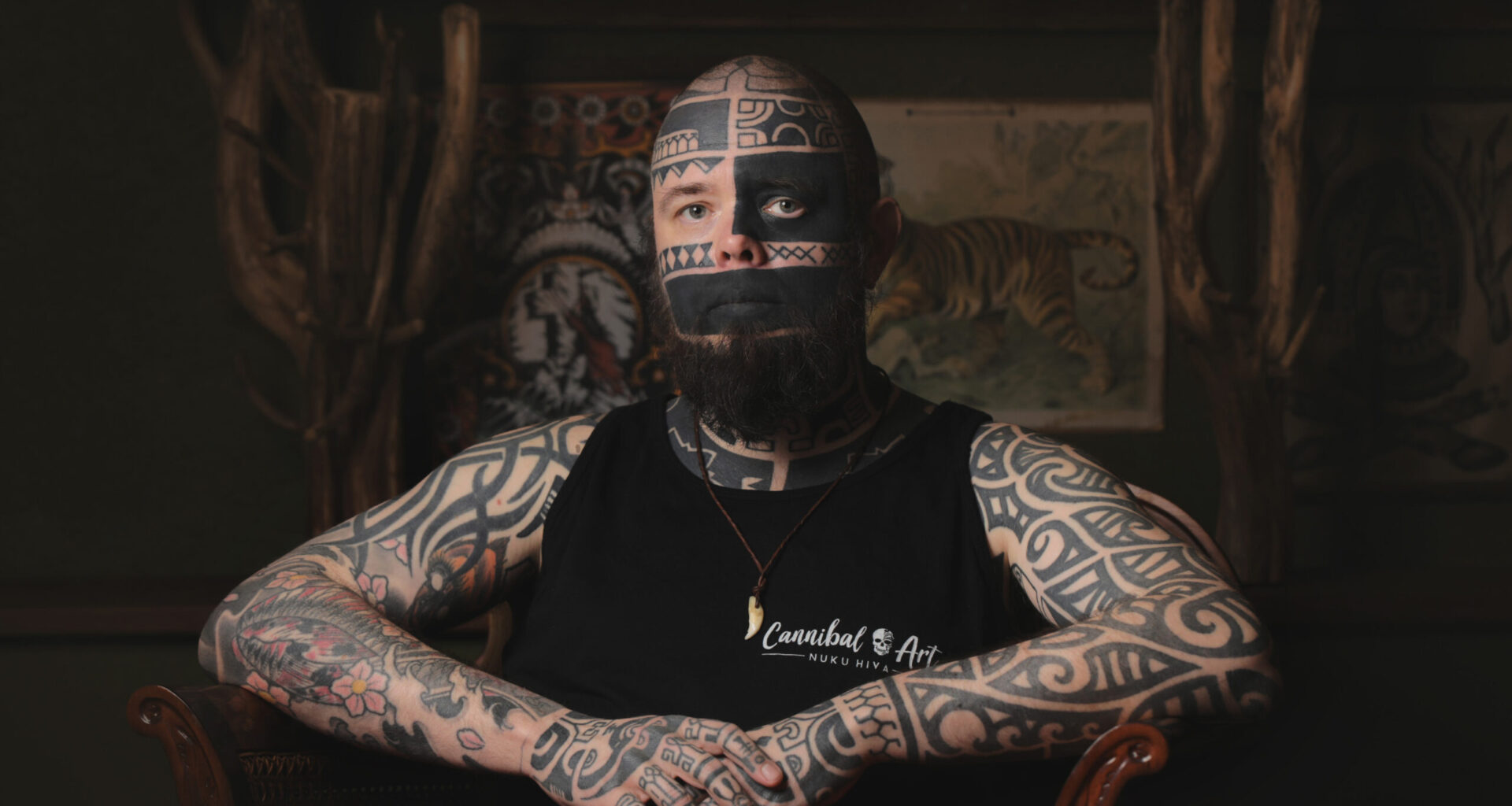 Tero on tatuoinut jopa kasvonsa − tällaisia kommentteja hän saa