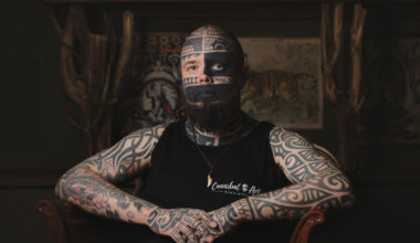 Tero on tatuoinut jopa kasvonsa − tällaisia kommentteja hän saa