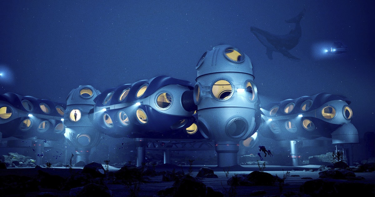 Nyt ihminen muuttaa meren syvyyksiin