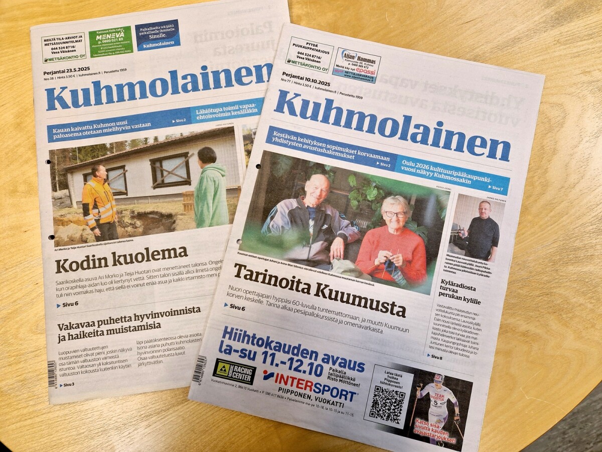 Nämä aiheet kiinnostivat Kuhmolaisen lukijoita vuonna 2025: luonto ja tarinat listan kärjessä