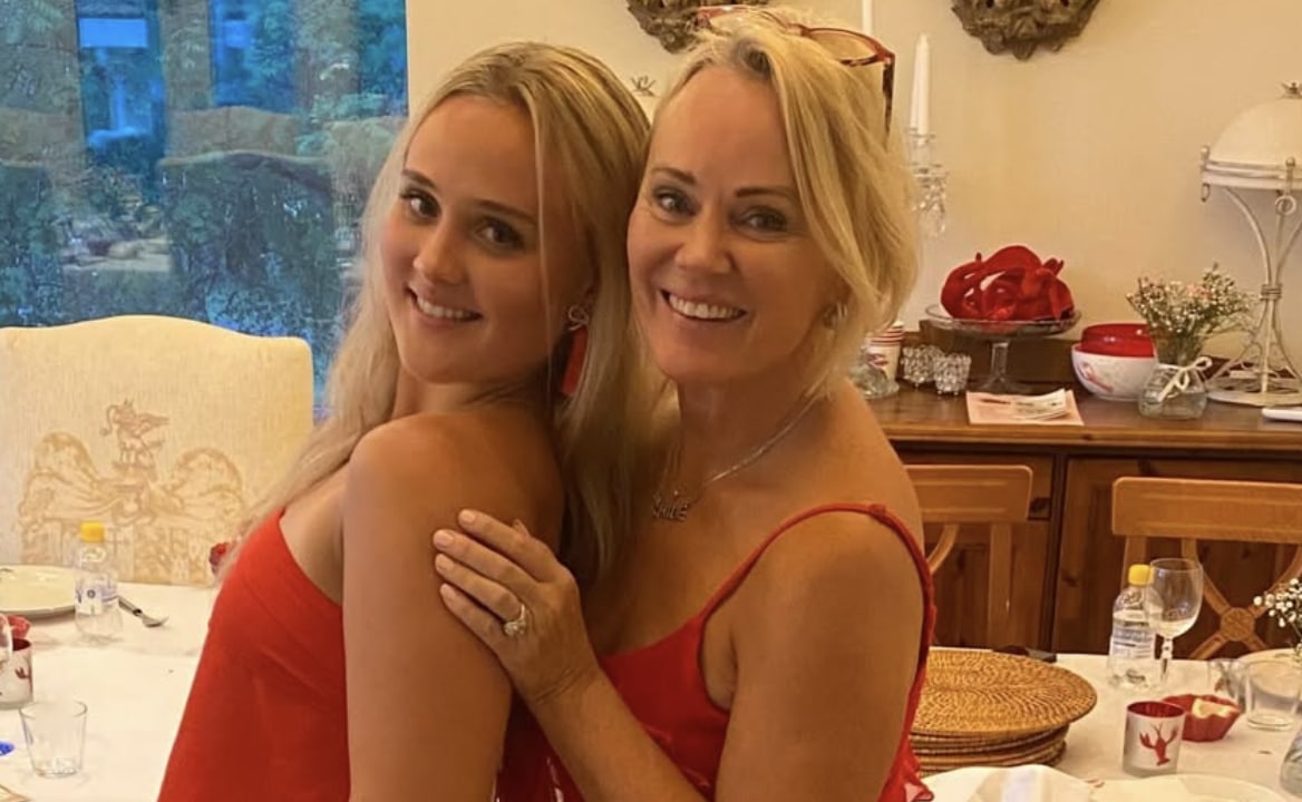 Sirpa Selänne laittoi Linnan jatkoilla Veera-tyttärensä läpinäkyvän pitsimekon ylleen