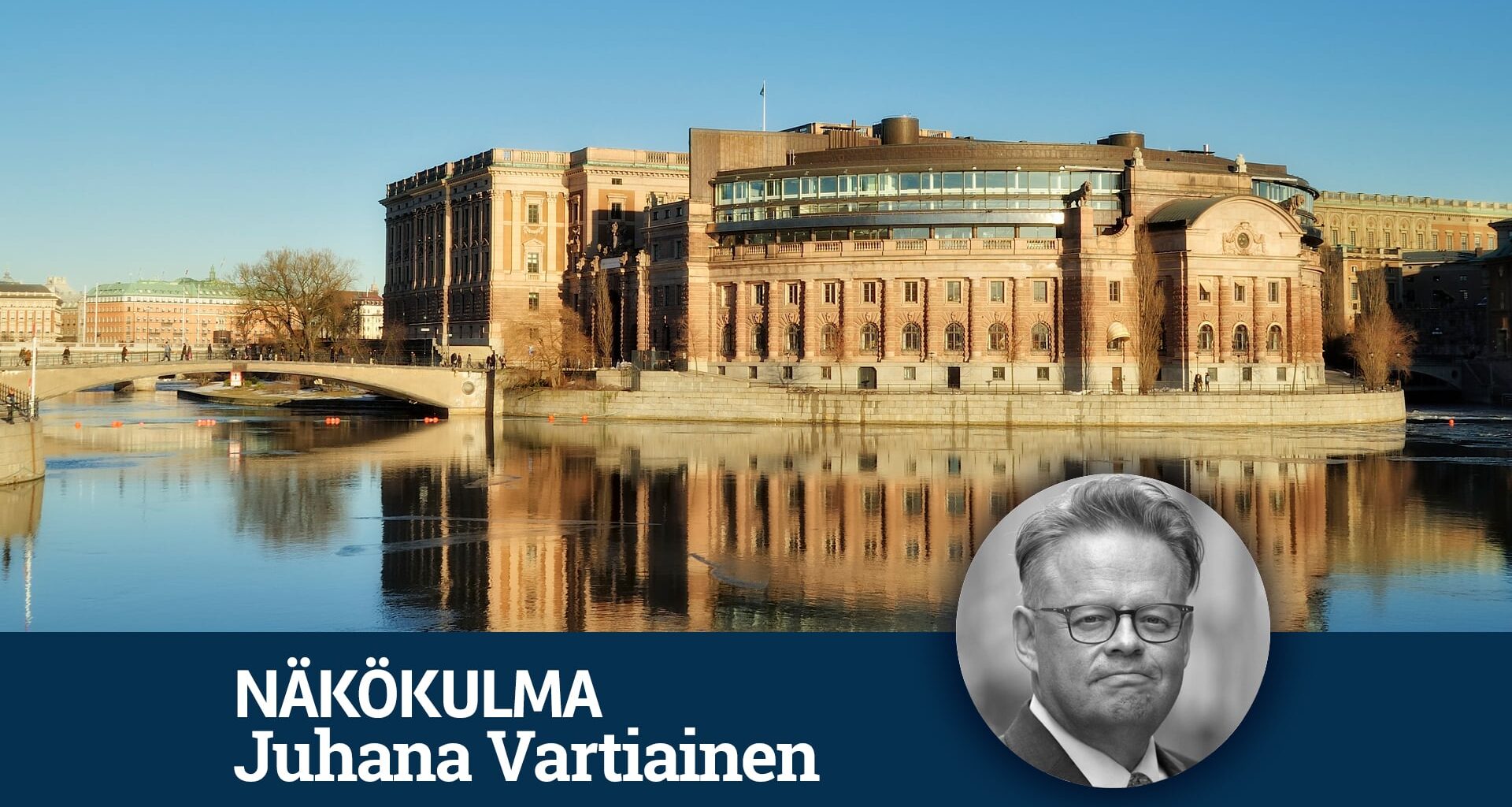 Ruotsin valtiopäivätalo Tukholmassa. kuva: iStcok