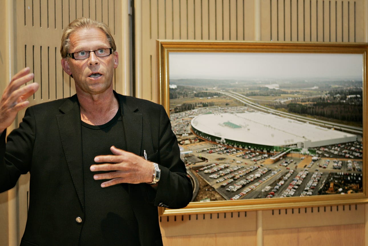 Toivo Sukari esitteli Kiimingin Ideapark-suunnitelmaa kunnan järjestämässä tiedotustilaisuudessa 4. elokuuta 2008.