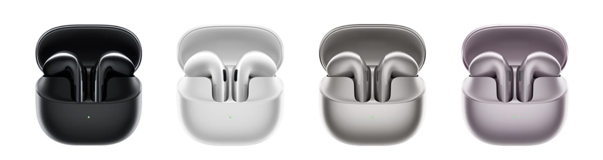 Xiaomi Buds 6:n värivaihtoehdot.