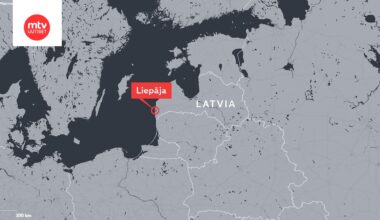 Kaapelirikon kerrotaan tapahtuneen Liepājan satamakaupungin lähellä.