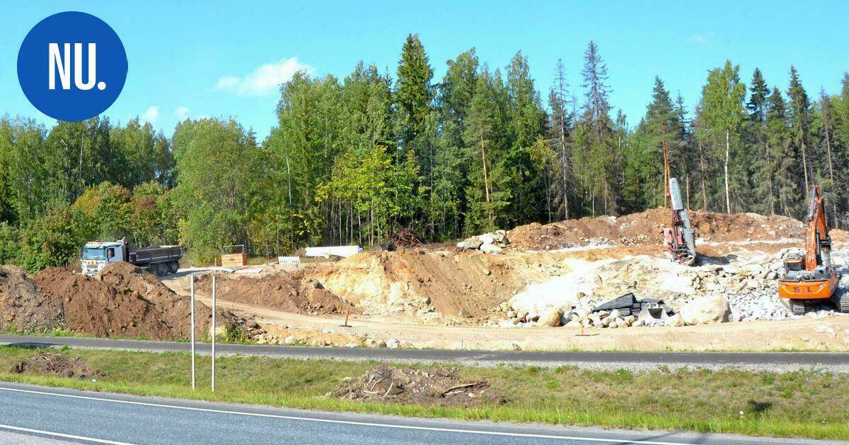 Logistiikkakeskus | Kunta on aloittanut hakkuut Ilvesvuoren työpaikka-alueella – puut kaatuvat Keskon tontilta | Paikalliset