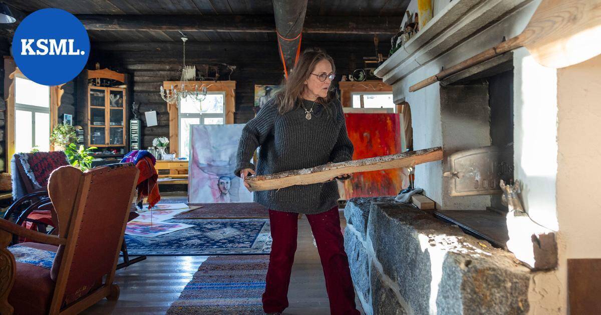 Joutsalaisen kuvataiteilijan Virpi Lehdon koti on yksi suuri työhuone – puolison kuoltua talossa asuminen tuntui vaikealta | Teemat