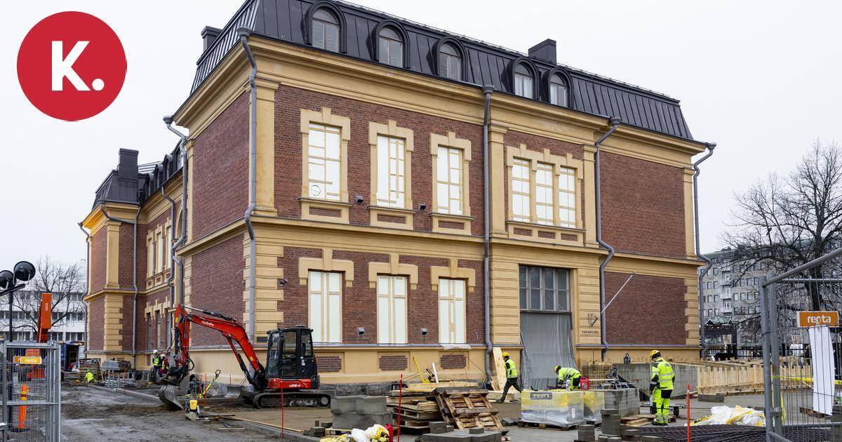 Lepakko lensi hihaan Joensuun taidemuseon remontin yhteydessä – Näin arvorakennuksen miljoonaremontti etenee | Paikalliset