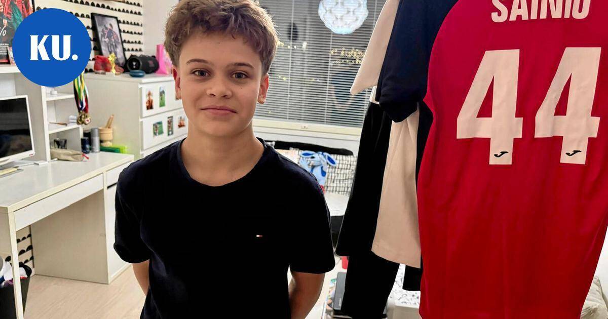 13-vuotias tuusulalainen Eelis löysi tiensä futistreeneistä elokuvatähdeksi – "Lähdimme heti ostamaan lasten shampanjaa" | Paikalliset