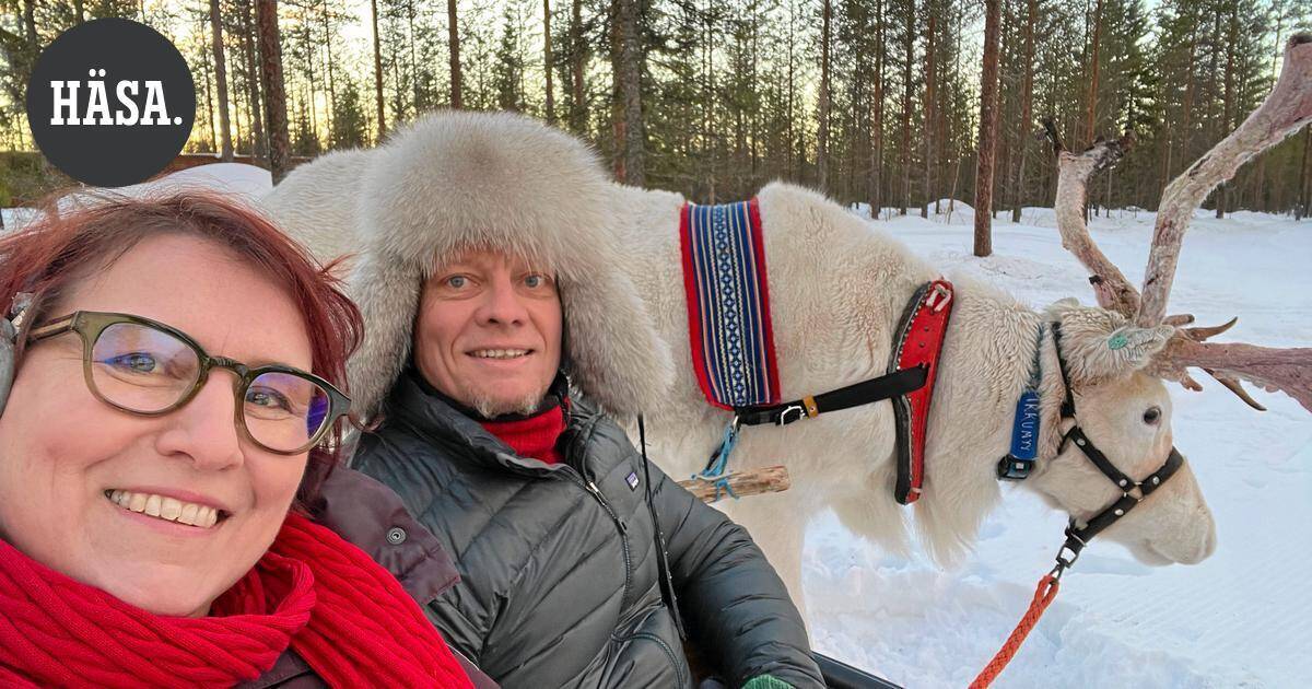 Hämeenlinnalaiset Hanna ja Risto Kökkö myivät talonsa Iittalasta ja hyppäsivät uuteen: "Naamasta näki, että pohjoinen luonto oli Ristolle se juttu" | Paikalliset