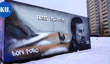 Pate Mustajärven kuva ilmestyi Keravalle – oululaistaiteilija kertoo teoksen taustat | Paikalliset