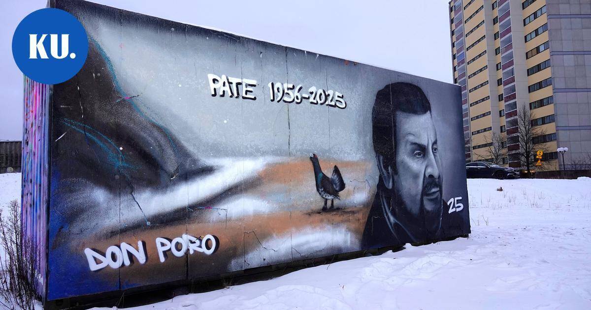 Pate Mustajärven kuva ilmestyi Keravalle – oululaistaiteilija kertoo teoksen taustat | Paikalliset