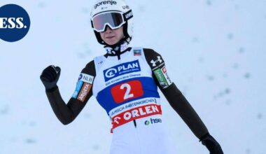 Kolme suomalaisnaista hyppäsi maailmancupin pisteille – Nika Prevc juhli jälleen voittoa | Urheilu