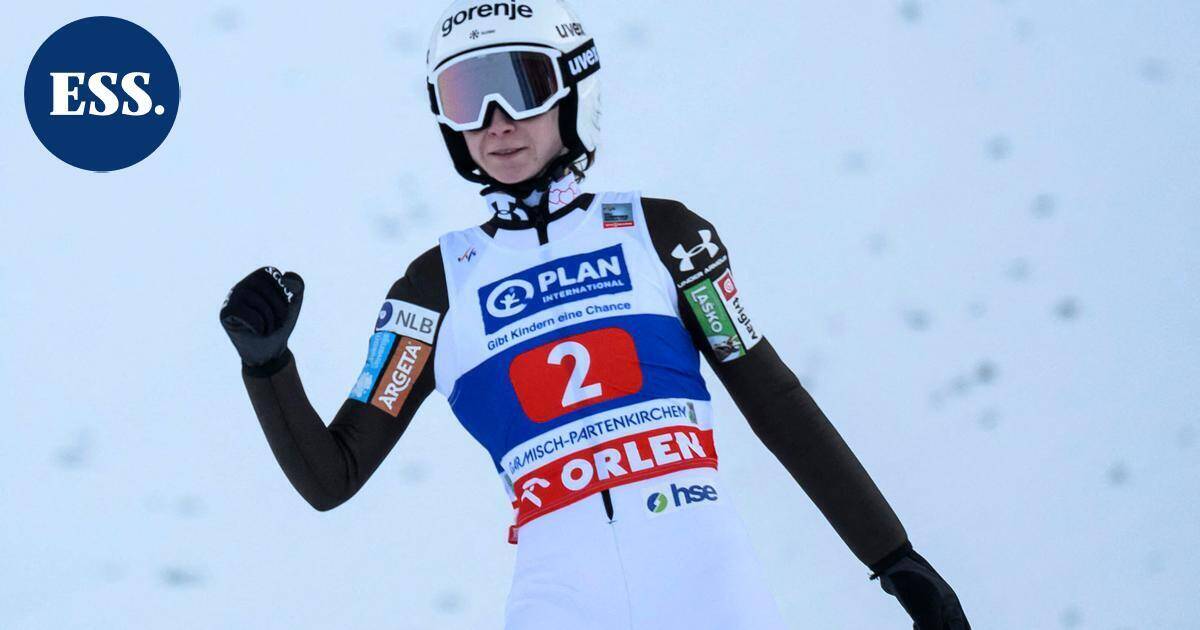 Kolme suomalaisnaista hyppäsi maailmancupin pisteille – Nika Prevc juhli jälleen voittoa | Urheilu