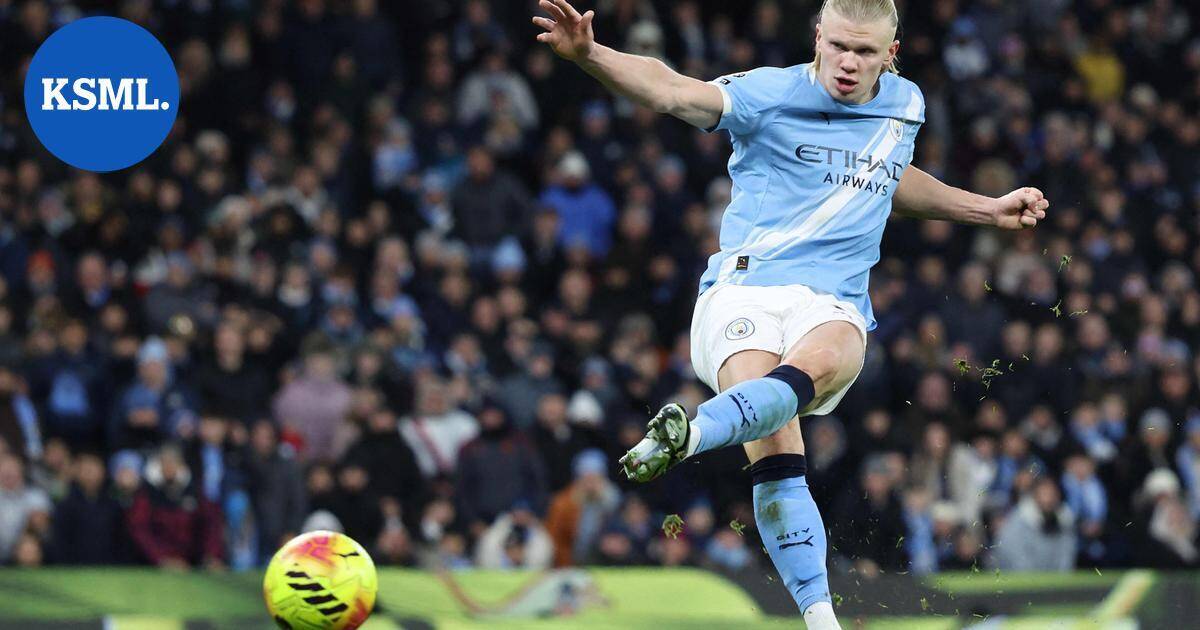 Haaland teki uransa 150. maalin Manchester Cityn paidassa | Urheilu